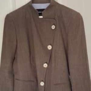 Giorgio Armani Size 42 (US Size 8) Taupe Two-Piece Suit